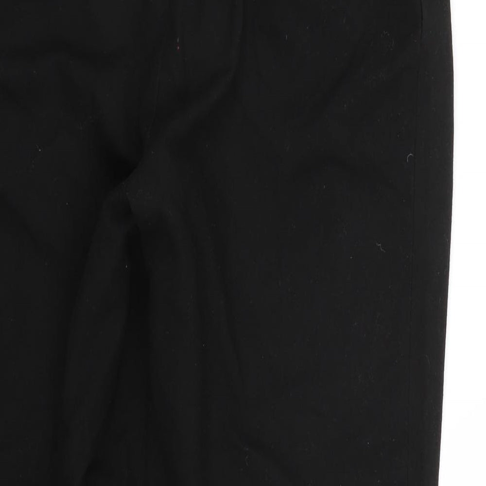 Zara Womens Black   Trousers  Size S L27 in