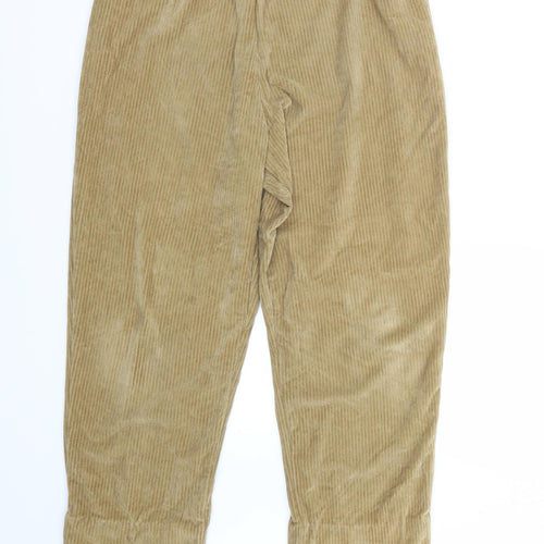 Cotton Traders Womens Brown   Sweatpants Trousers Size 10 L26 in