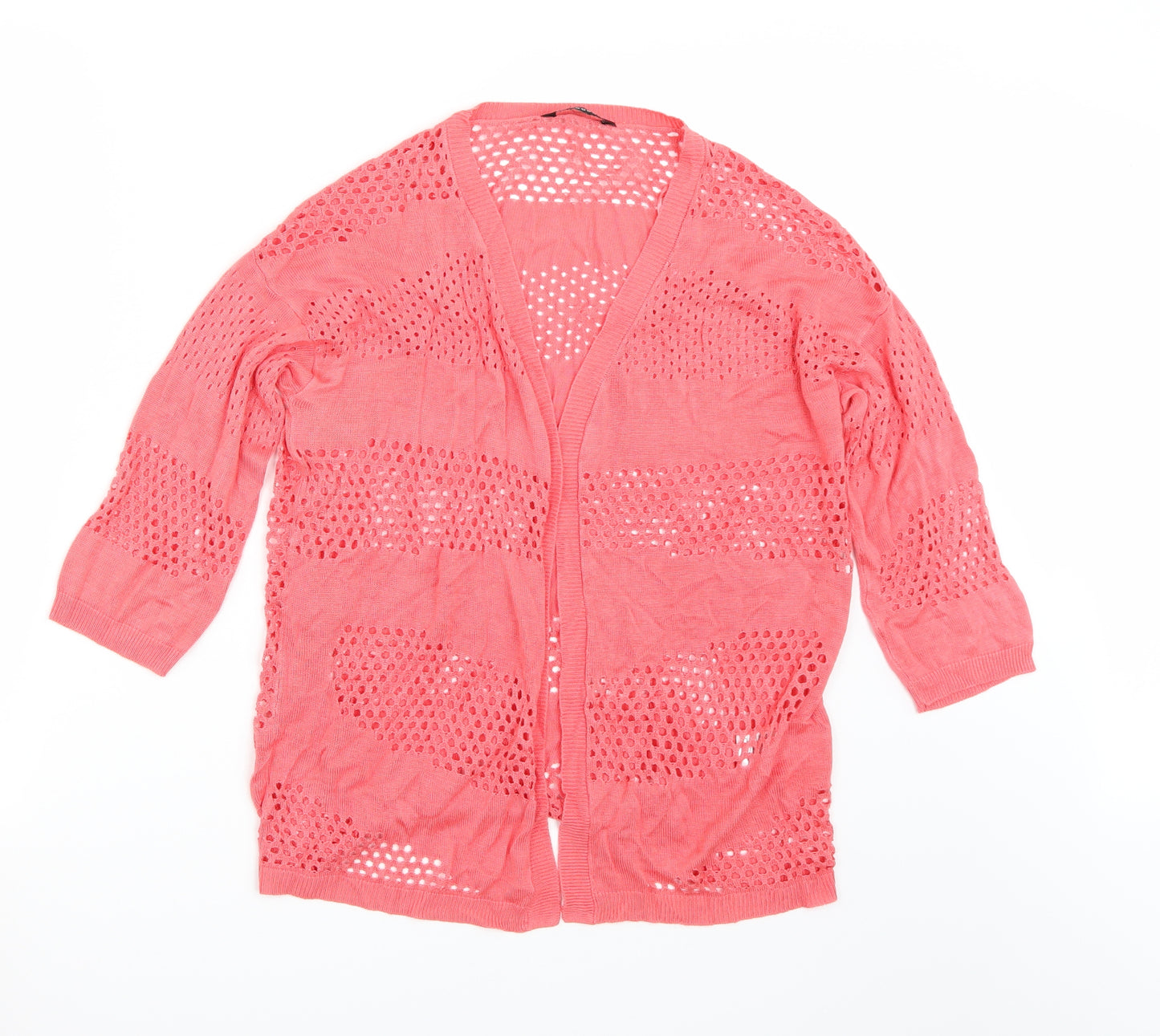 Peacocks Womens Pink   Cardigan Jumper Size S