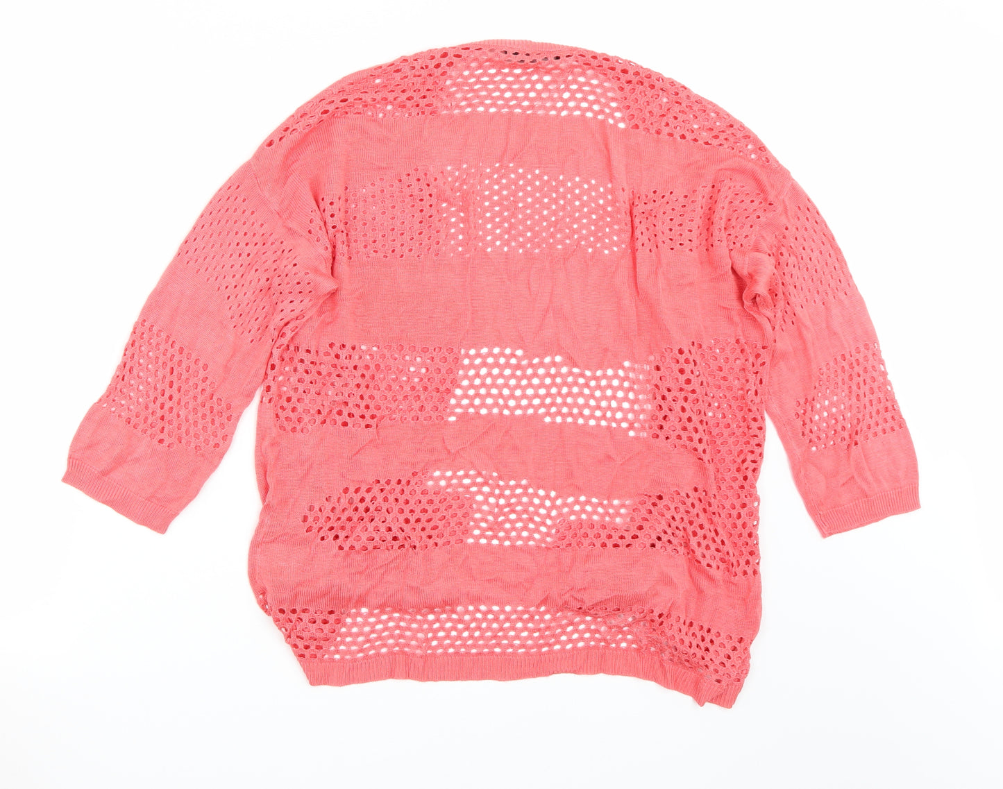 Peacocks Womens Pink   Cardigan Jumper Size S