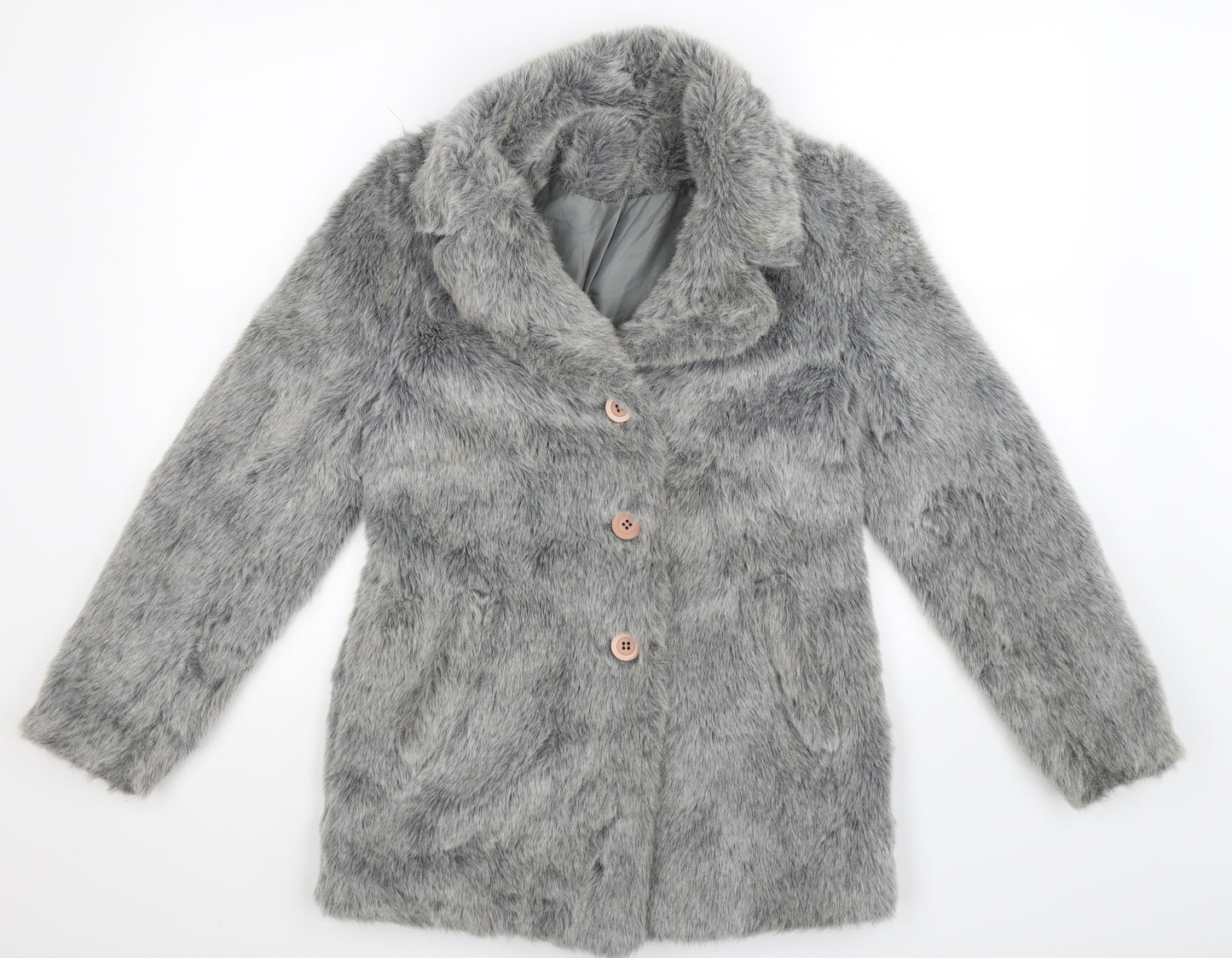 Dorothy Perkins Womens Grey   Jacket Coat Size 8