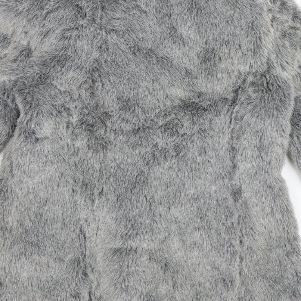 Dorothy Perkins Womens Grey   Jacket Coat Size 8