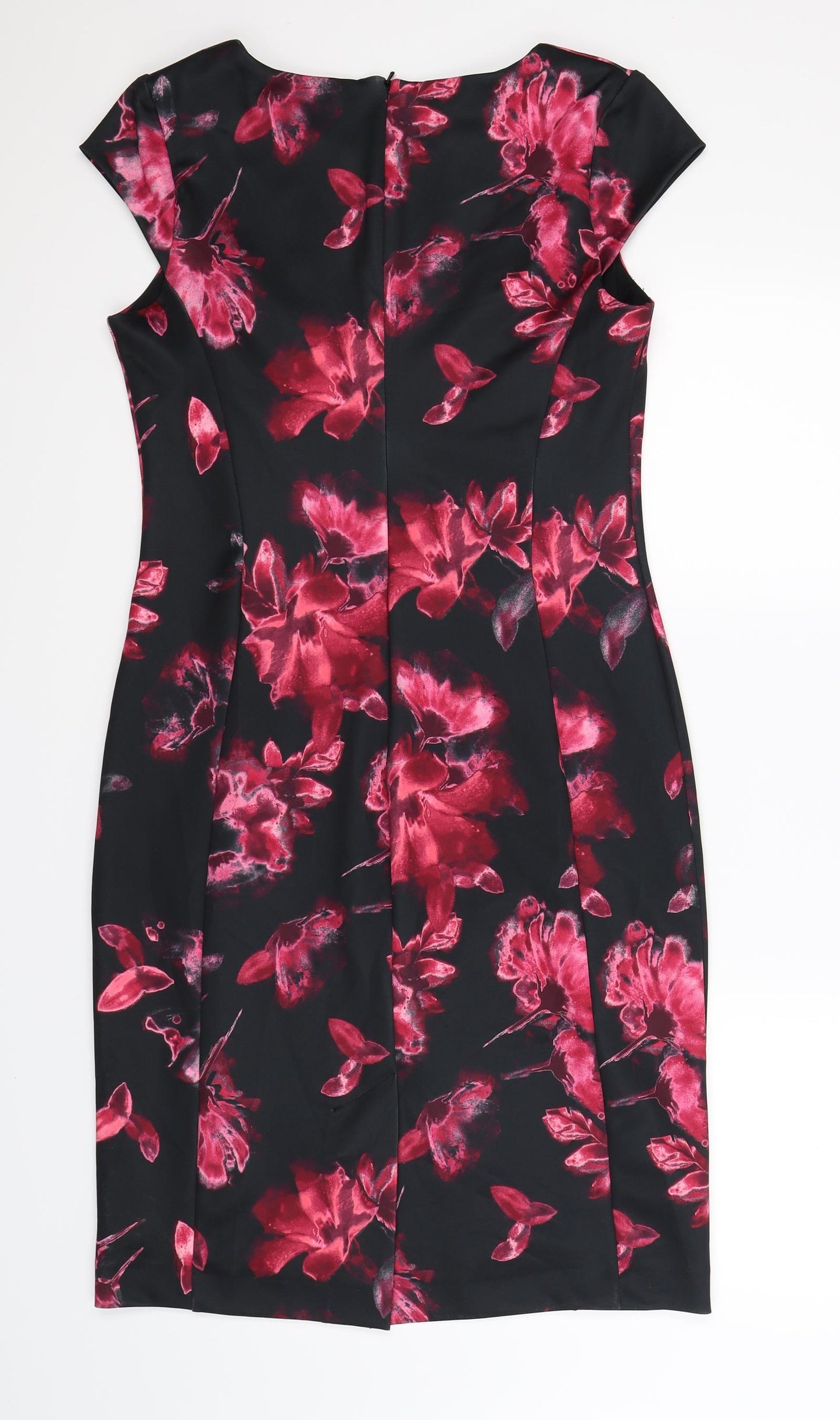 Roman Womens Multicoloured Floral  Bodycon  Size 14