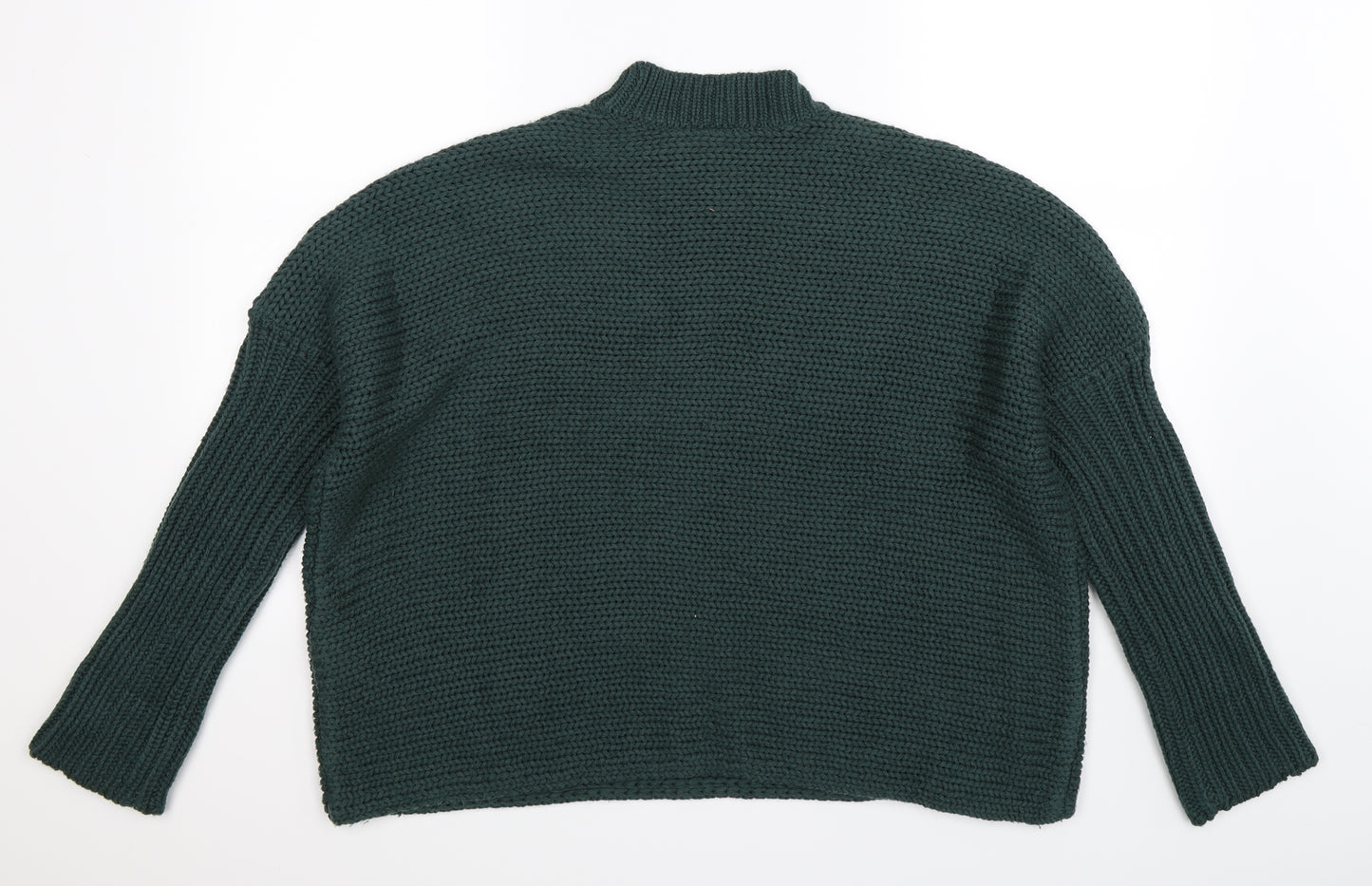 Noisy may Womens Blue  Knit Pullover Jumper Size M