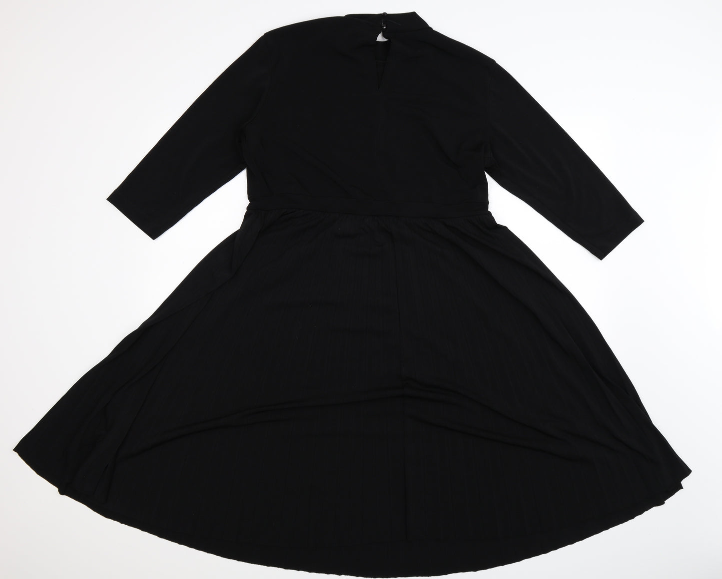 ASOS Womens Black   Fit & Flare  Size 16