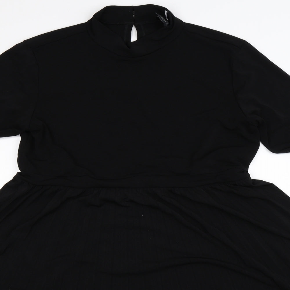 ASOS Womens Black   Fit & Flare  Size 16