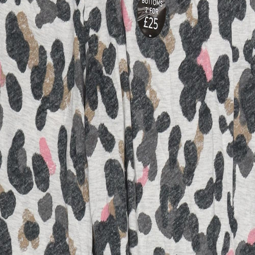 Marks and Spencer Womens Multicoloured Animal Print  Cami Pyjama Pants Size 14
