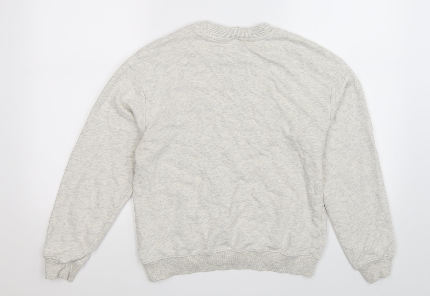 Monki Womens Grey   Pullover Sweatshirt Size XS