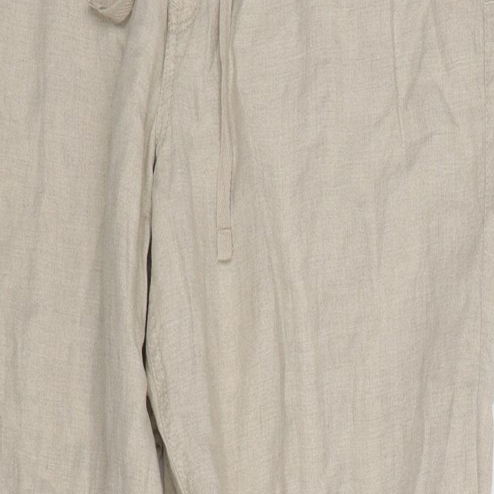 Blue Harbour Mens Beige   Trousers  Size 34 L33 in