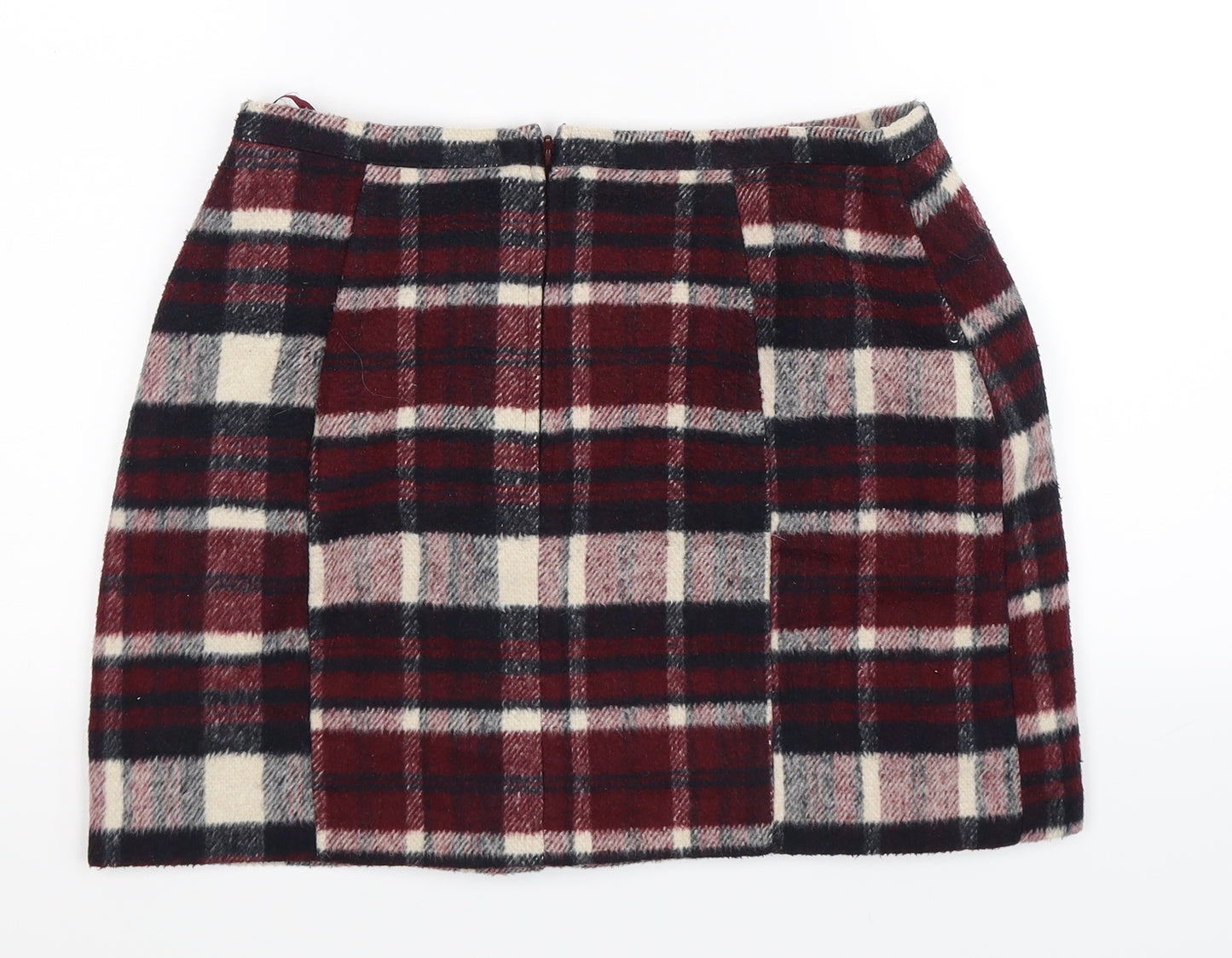 George Womens Multicoloured Check  A-Line Skirt Size 10