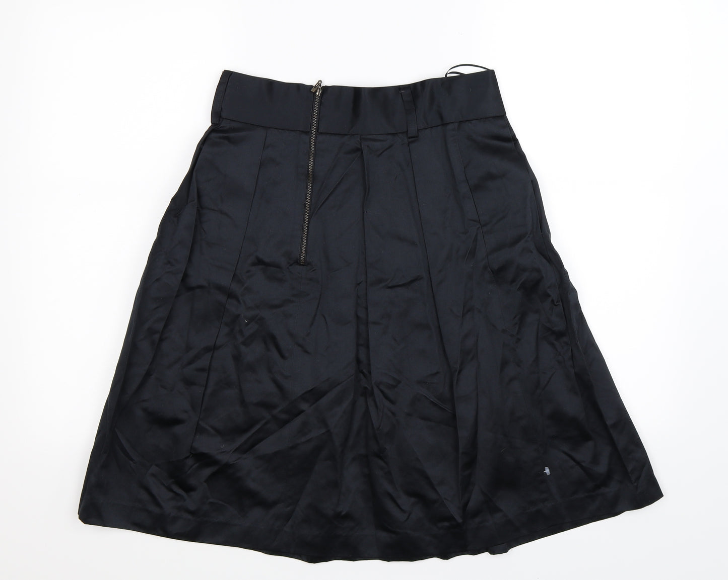 Mango Womens Black   Pleated Skirt Size 12