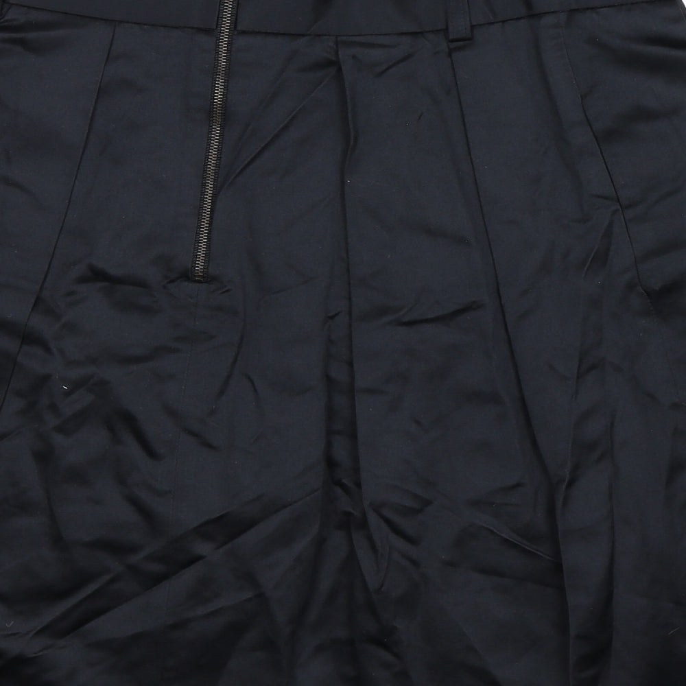 Mango Womens Black   Pleated Skirt Size 12