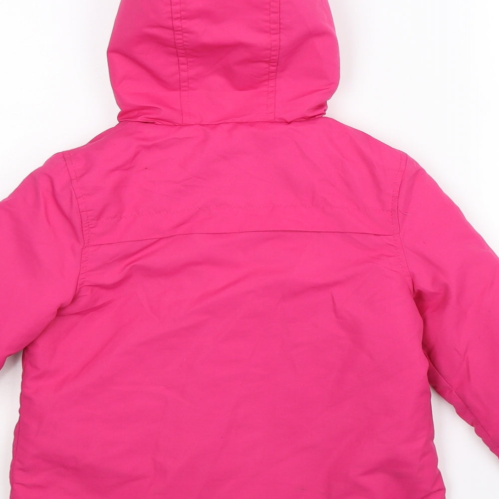 John Lewis Girls Pink   Jacket Coat Size 4 Years
