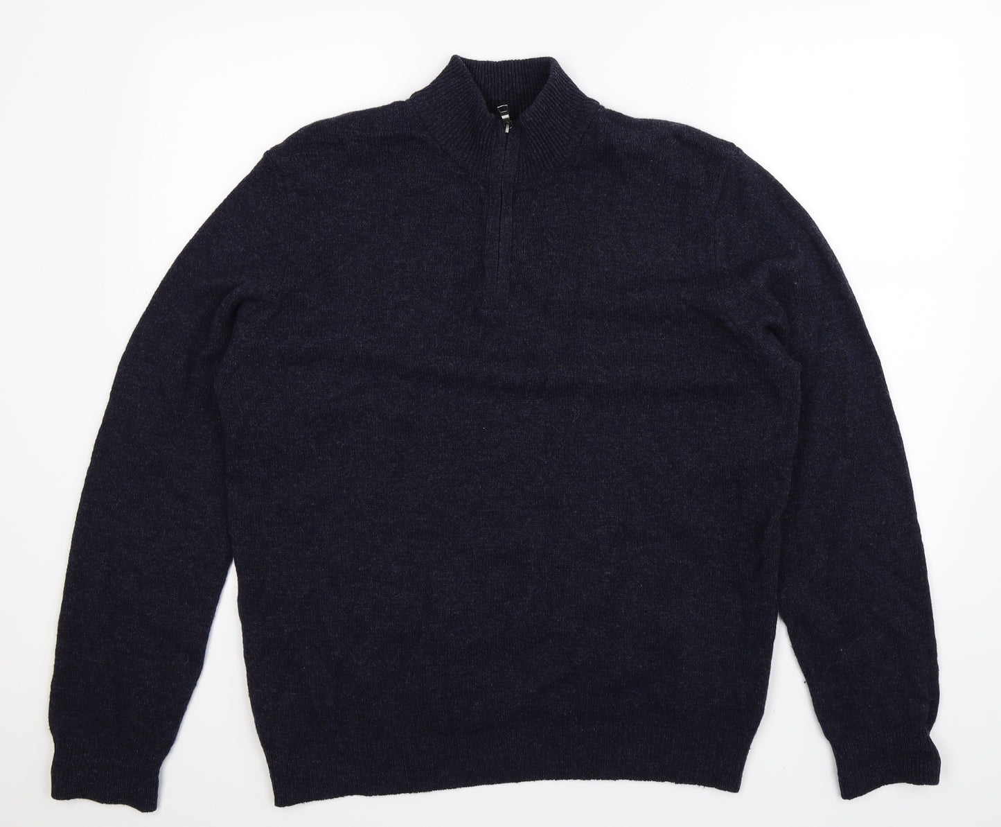Marks and Spencer Mens Blue  Knit Pullover Jumper Size L