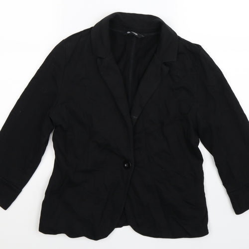 George Womens Black   Jacket Blazer Size 10