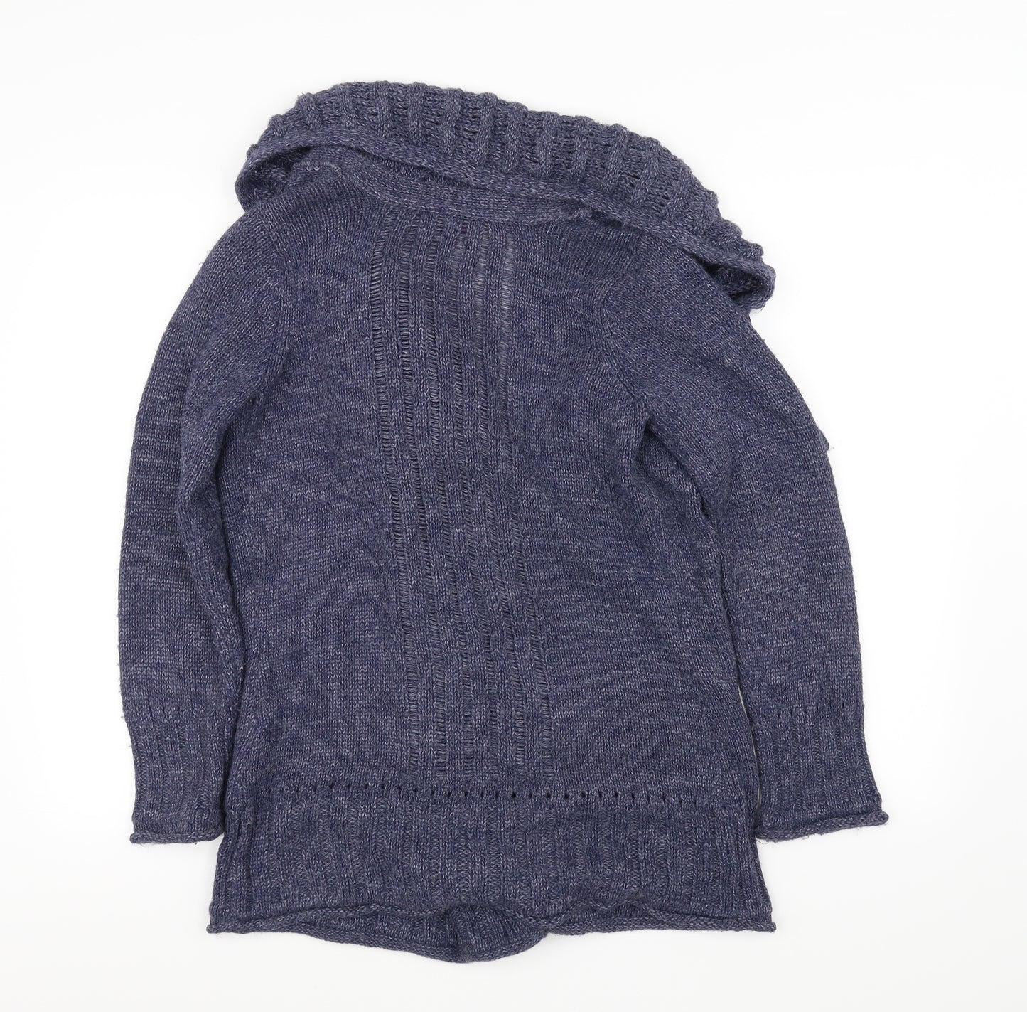 Marks and Spencer Womens Blue   Cardigan Jumper Size S