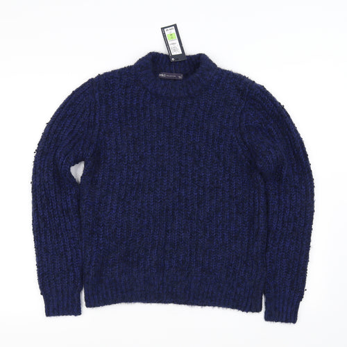 Marks and Spencer Womens Blue   Pullover Jumper Size 10