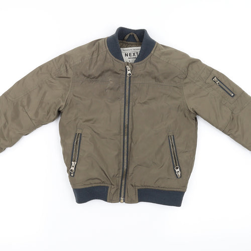 NEXT Girls Brown   Jacket Coat Size 3-4 Years