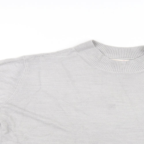 Marks and Spencer Womens Grey   Pullover Jumper Size 14