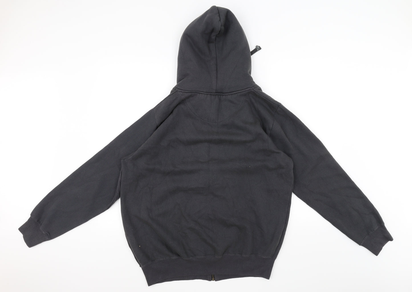vintage state Mens Black   Full Zip Hoodie Size L