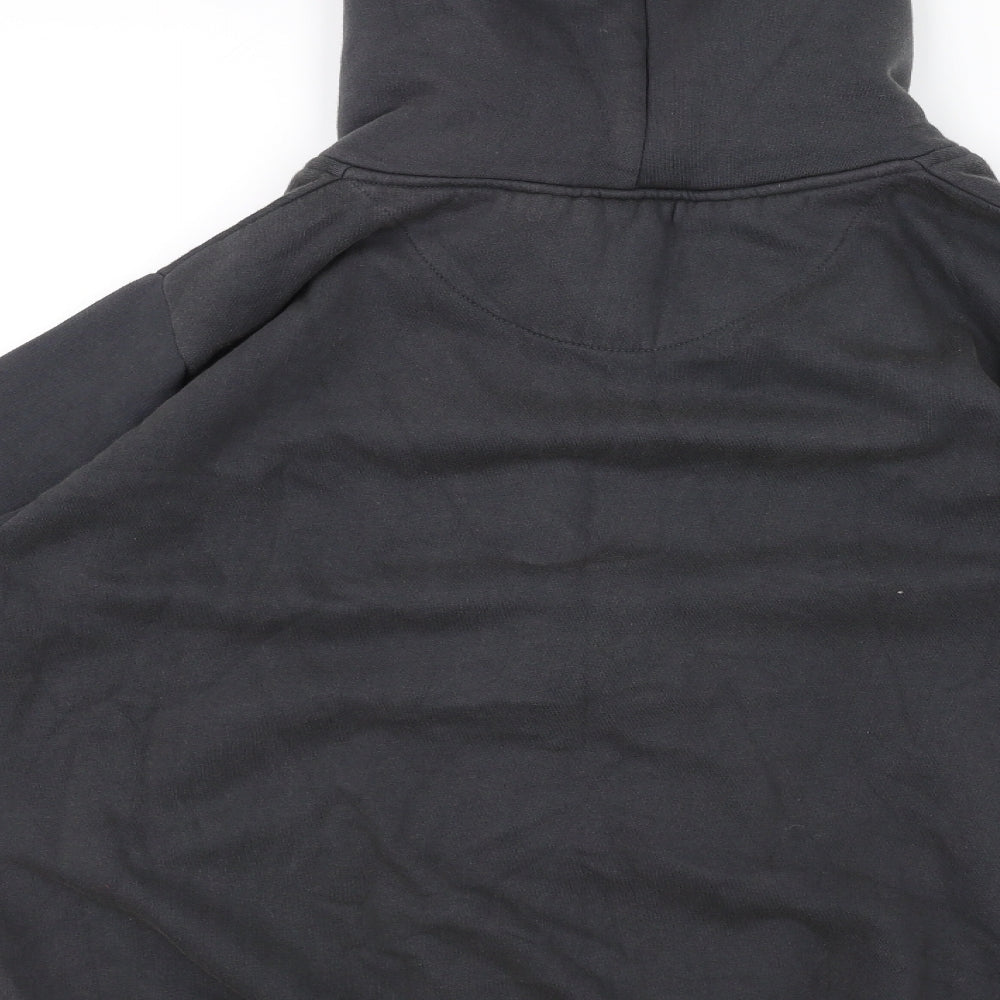 vintage state Mens Black   Full Zip Hoodie Size L