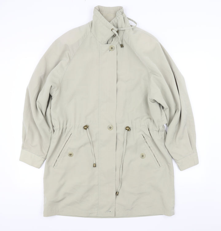 Silkana Womens Beige   Jacket  Size 8