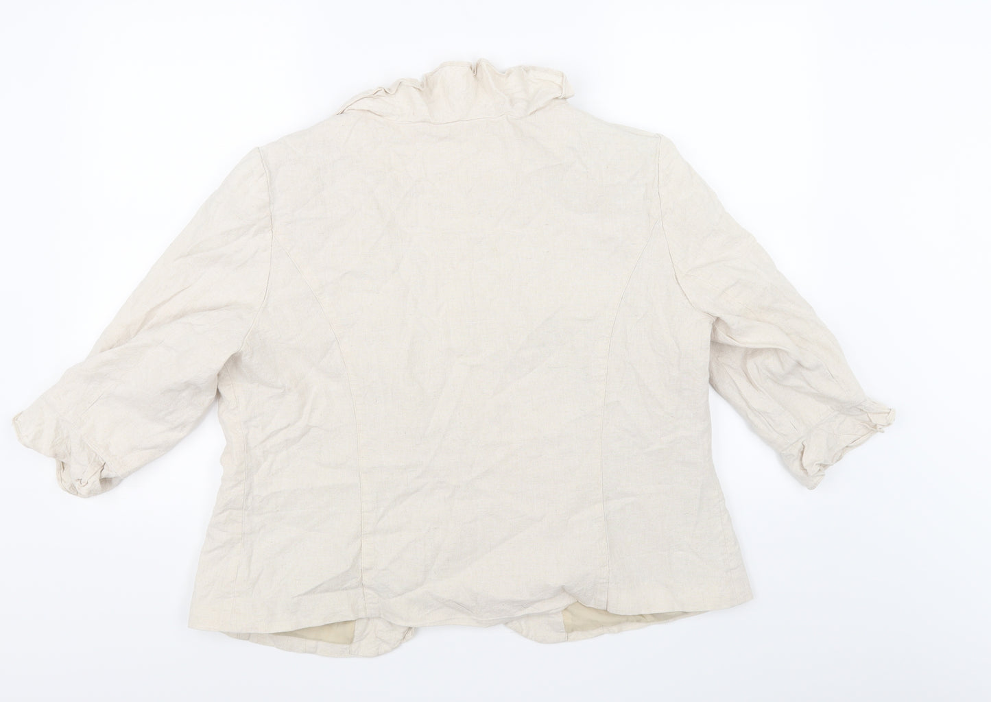 Soon Womens Beige   Jacket  Size 20