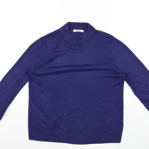 Marks and Spencer Womens Blue   Pullover Jumper Size 14