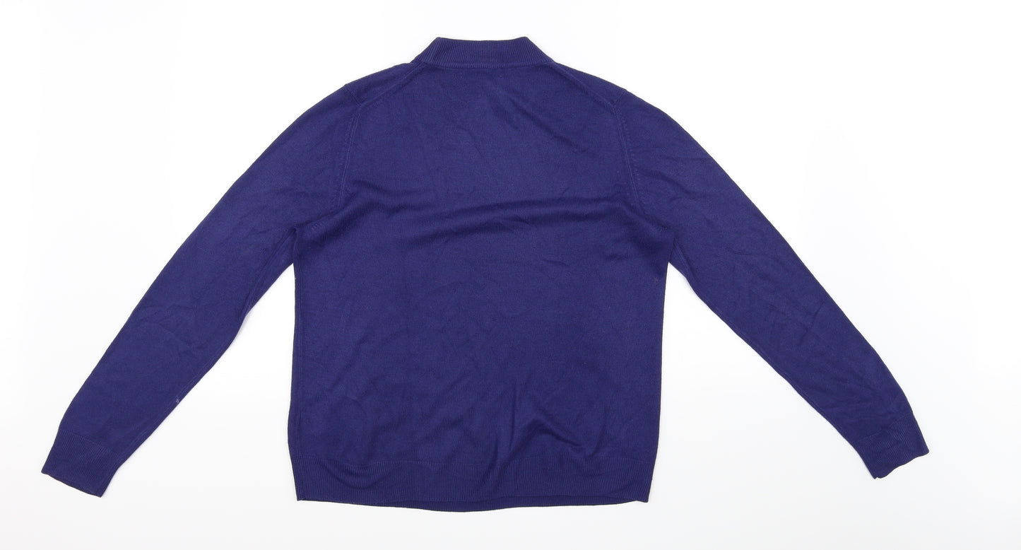 Marks and Spencer Womens Blue   Pullover Jumper Size 14