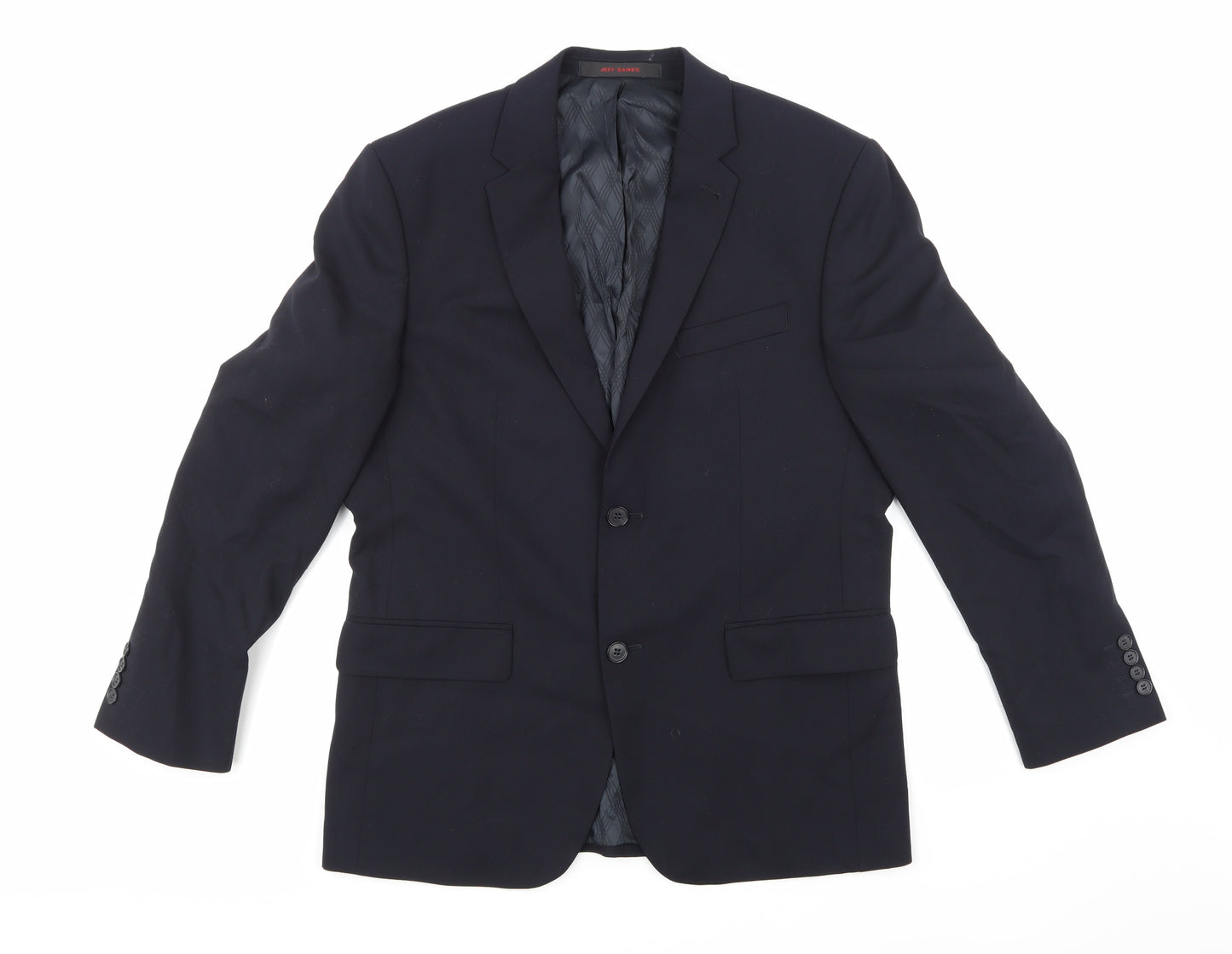 Jeff Banks Mens Blue   Jacket Suit Jacket Size 40