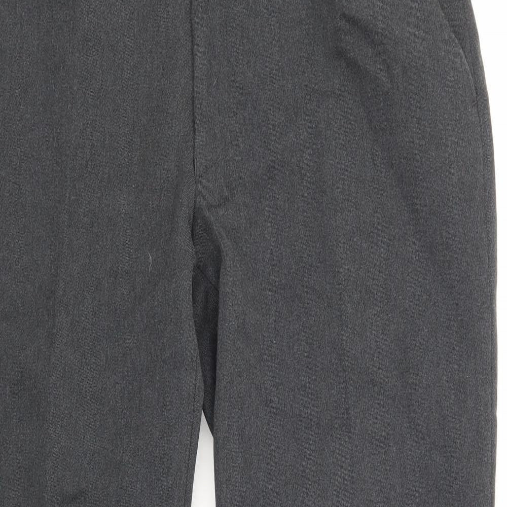 Terylene Mens Grey   Trousers  Size 34 in L30 in