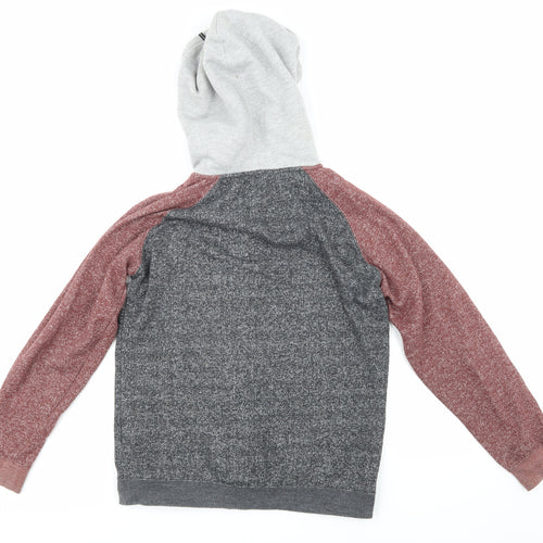 Billabong Womens Grey   Full Zip Hoodie Size 14