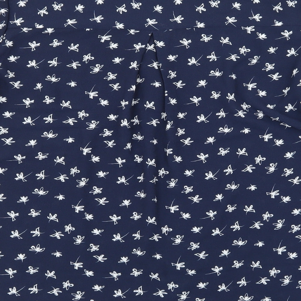 Marks and Spencer Womens Blue   Basic Blouse Size 10