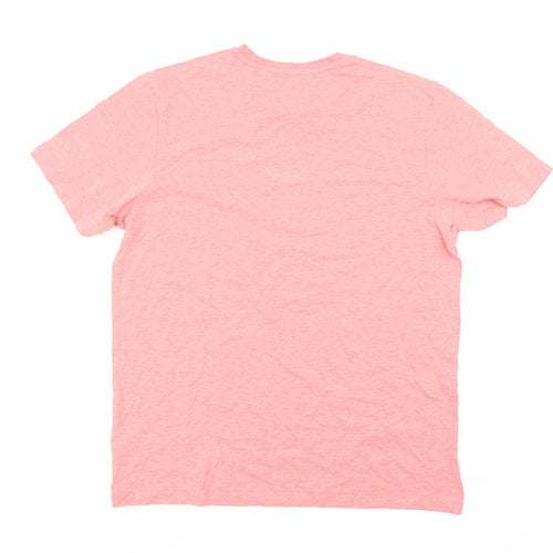 Nexr Mens Pink    T-Shirt Size L