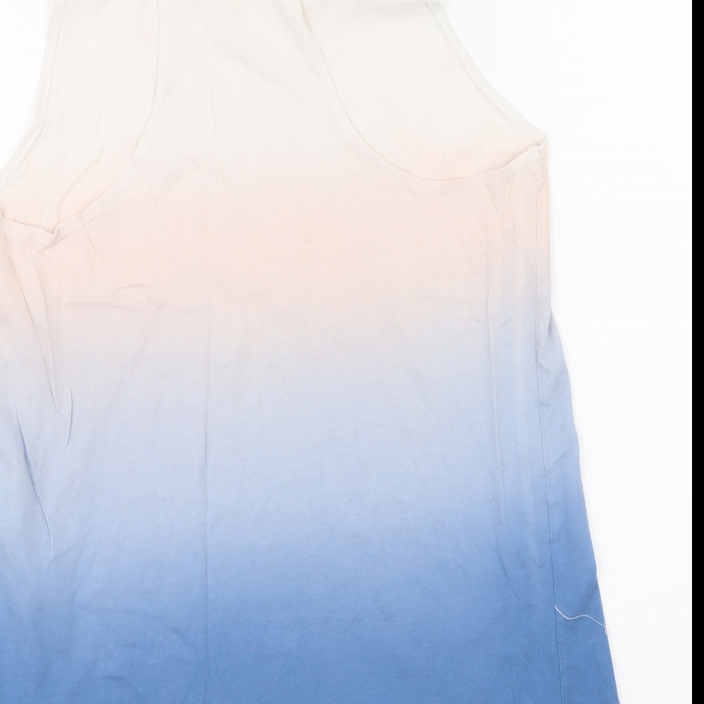 New Look Womens Blue   Basic Tank Size 8