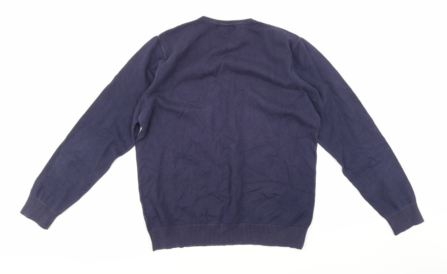 Burton Mens Blue  Knit Pullover Jumper Size M