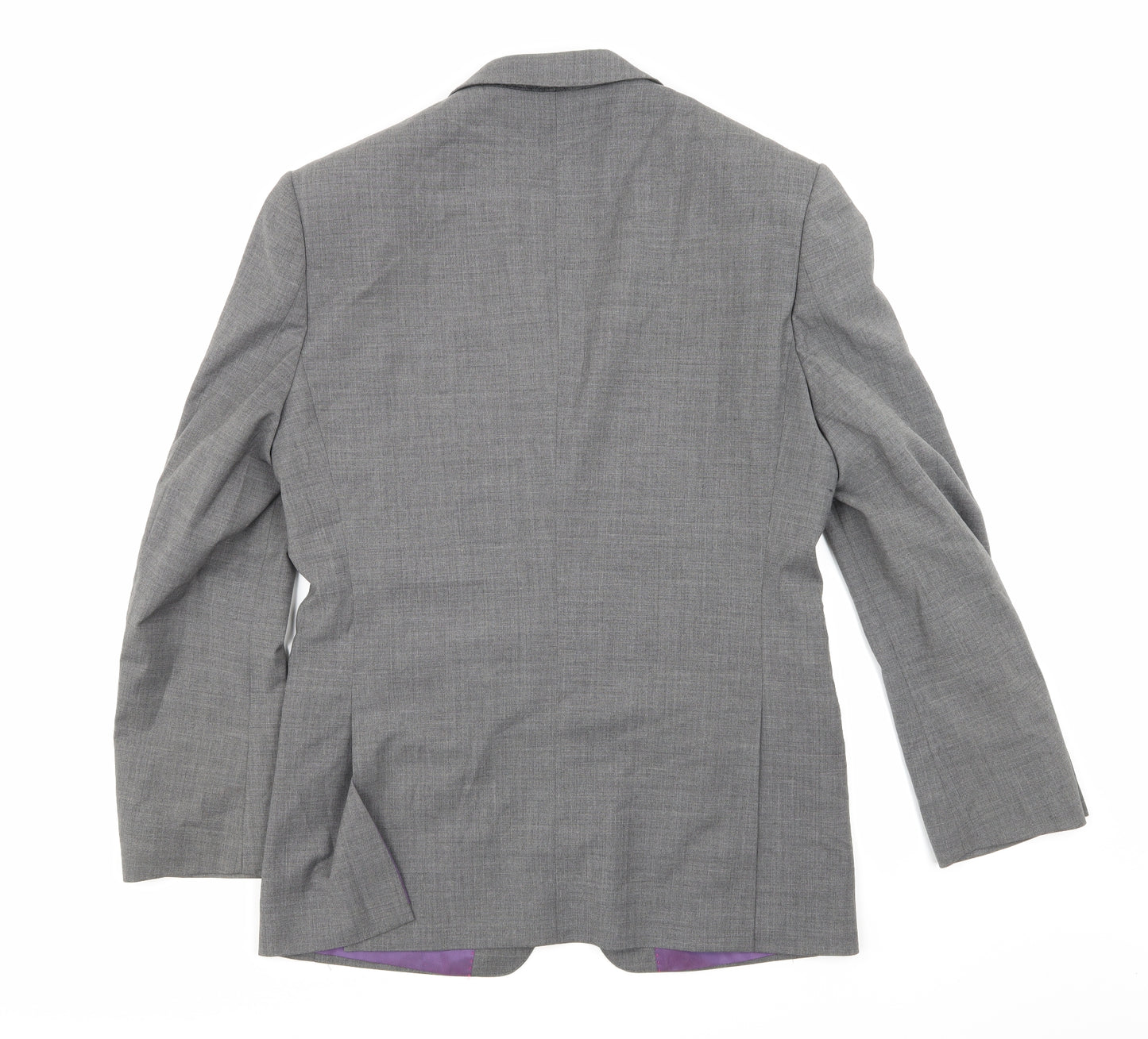 Brook Taverner Mens Grey   Jacket Suit Jacket Size 38
