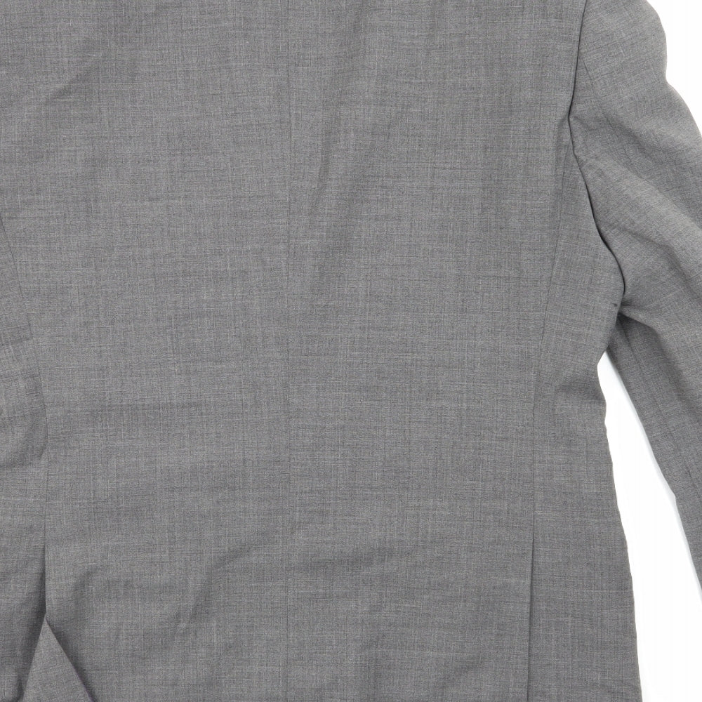 Brook Taverner Mens Grey   Jacket Suit Jacket Size 38