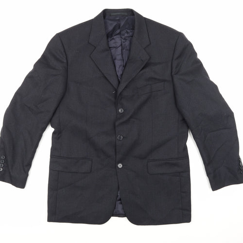 Hugo James Mens Blue   Jacket Suit Jacket Size 40