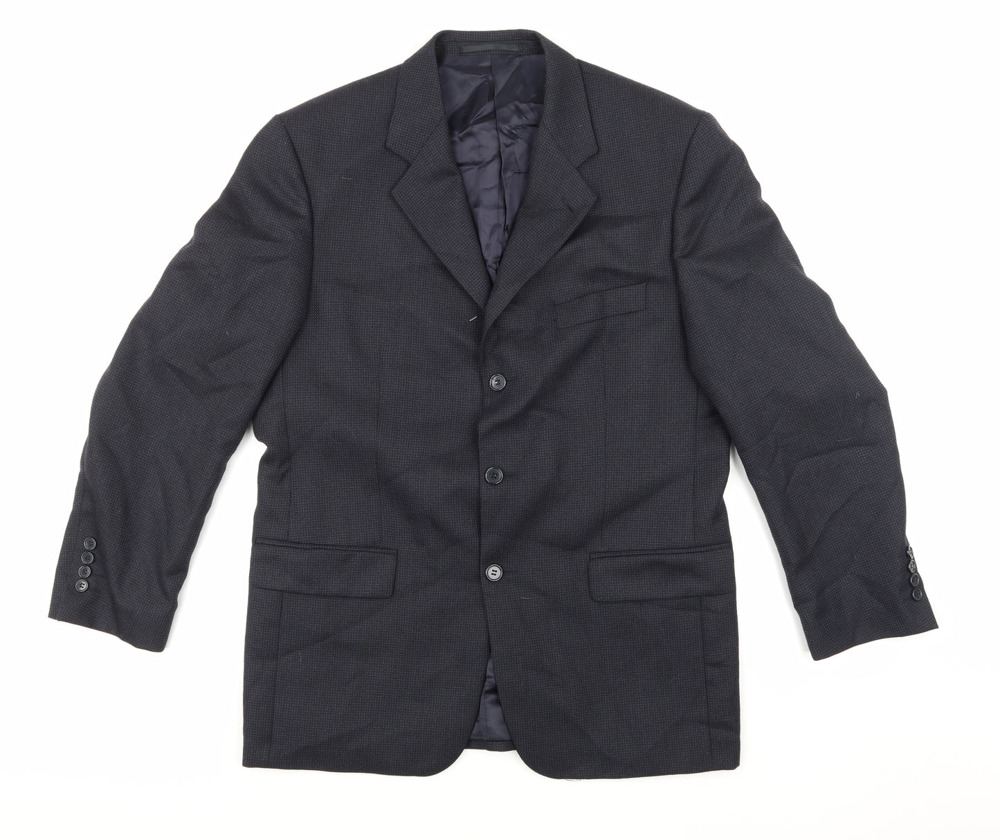 Hugo James Mens Blue   Jacket Suit Jacket Size 40