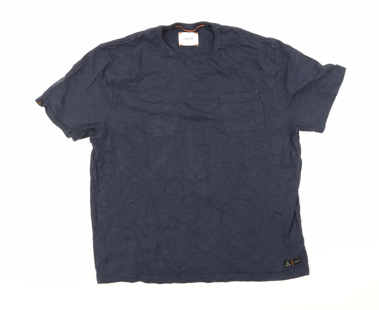 Adapt Mens Blue    T-Shirt Size L