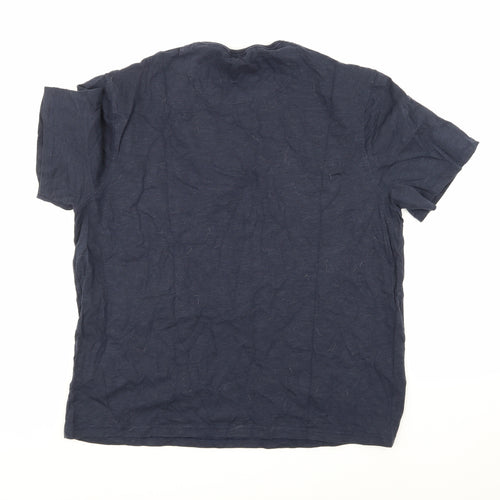 Adapt Mens Blue    T-Shirt Size L
