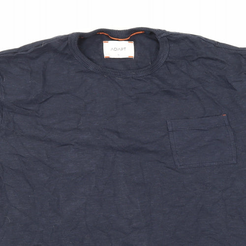 Adapt Mens Blue    T-Shirt Size L