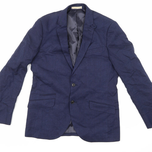 Hammond & Co Mens Blue   Jacket Suit Jacket Size 40