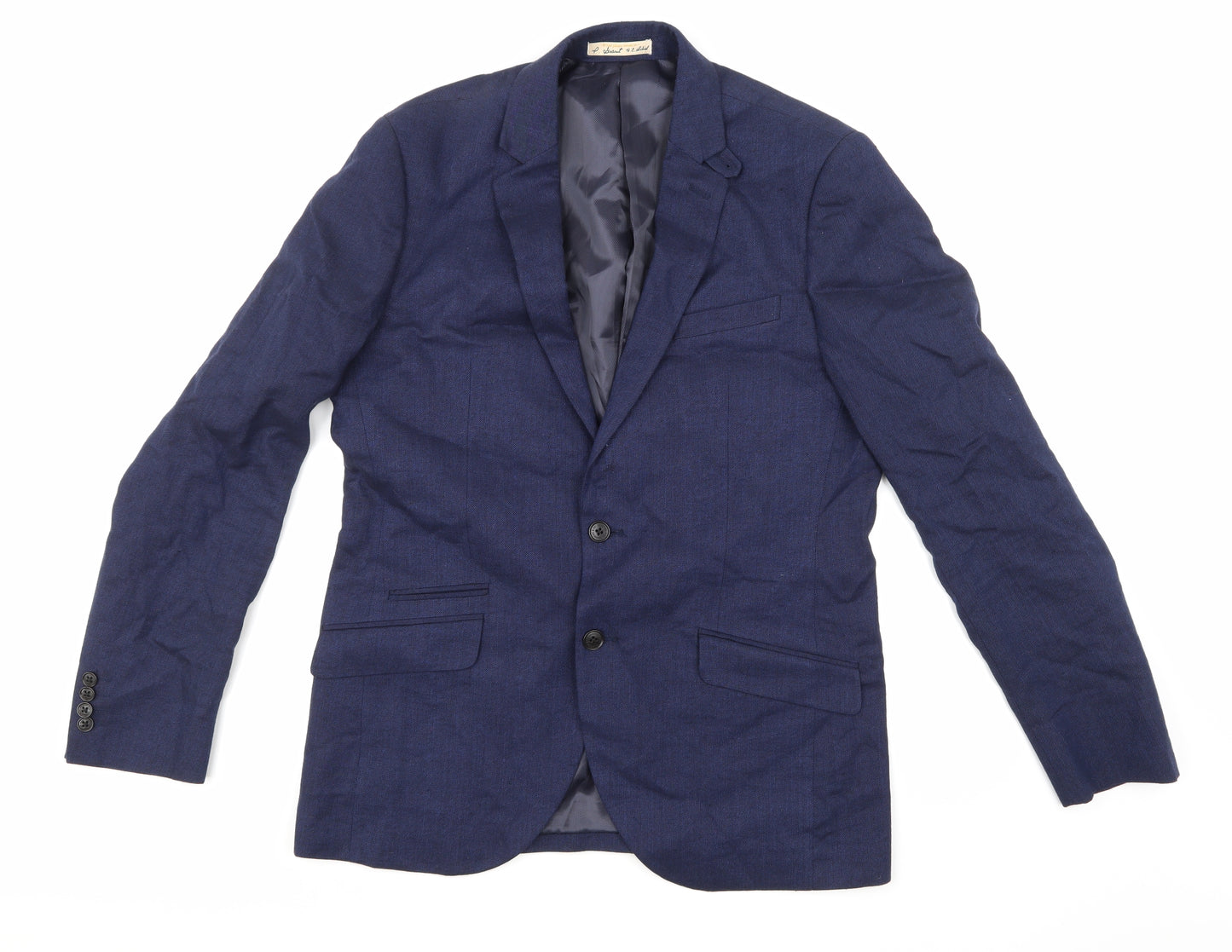 Hammond & Co Mens Blue   Jacket Suit Jacket Size 40