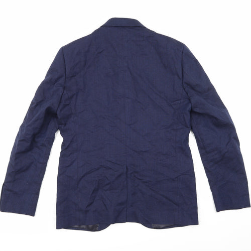Hammond & Co Mens Blue   Jacket Suit Jacket Size 40