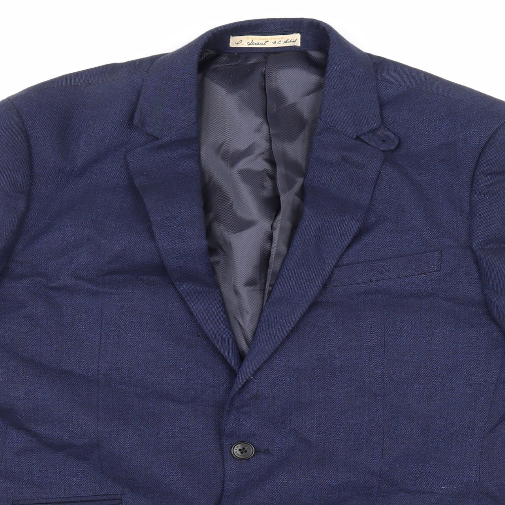 Hammond & Co Mens Blue   Jacket Suit Jacket Size 40