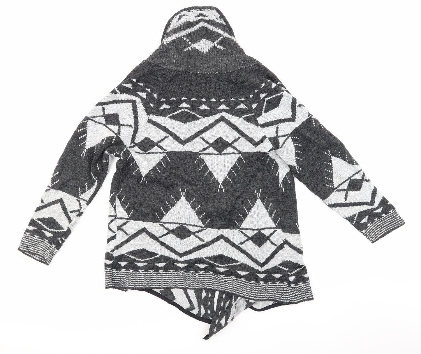 Pigaro Womens Grey  Knit Cardigan Jumper Size S