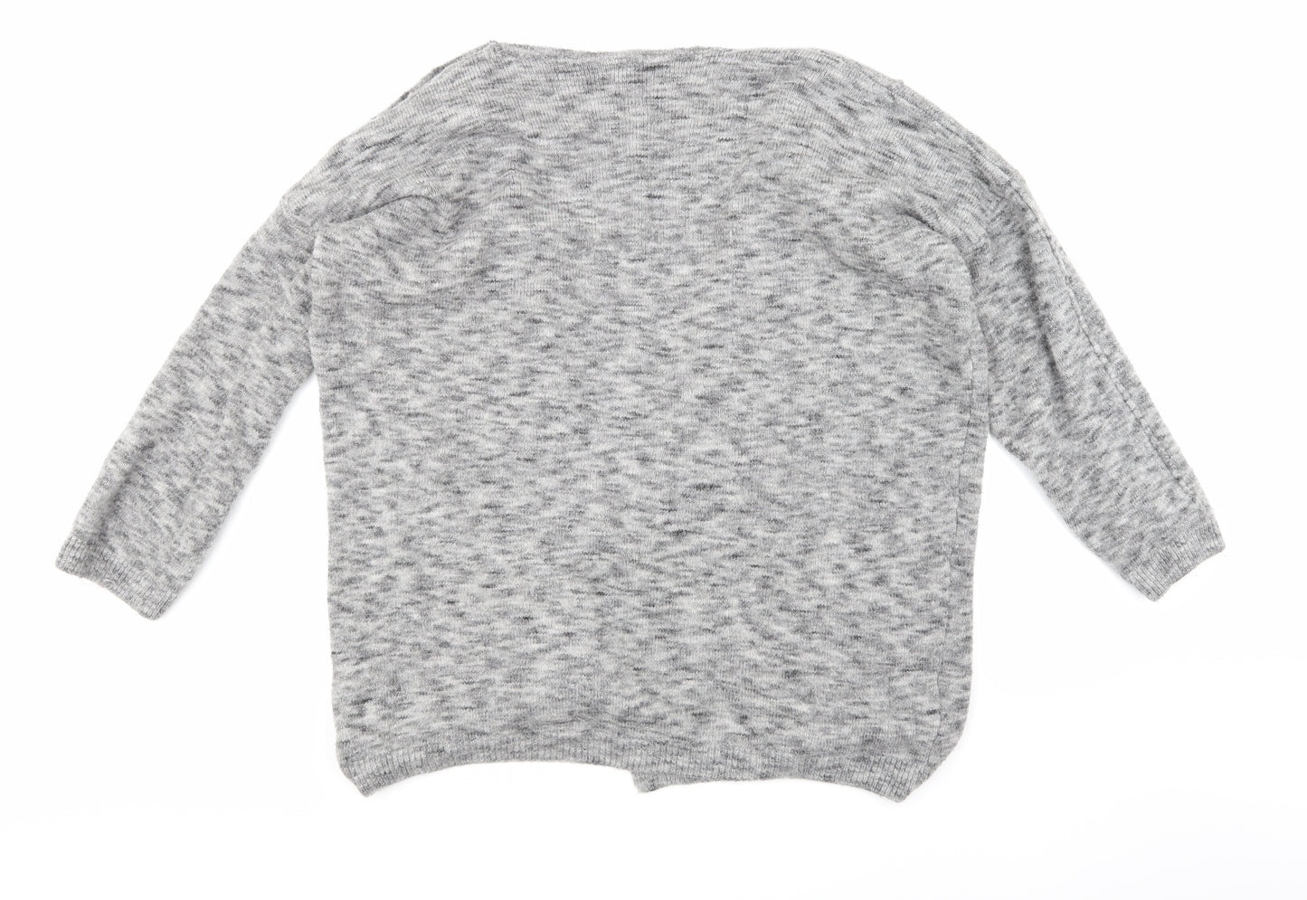 Marks and Spencer Womens Grey  Knit Cardigan Jumper Size XL