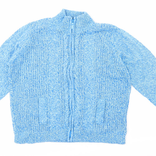 Isle Womens Blue  Knit Jacket  Size XL